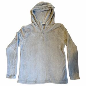 Depart West Gray Quarter Zip Hoodie